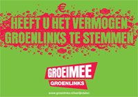 Heeft u het vermogen GroenLinks te stemmen?